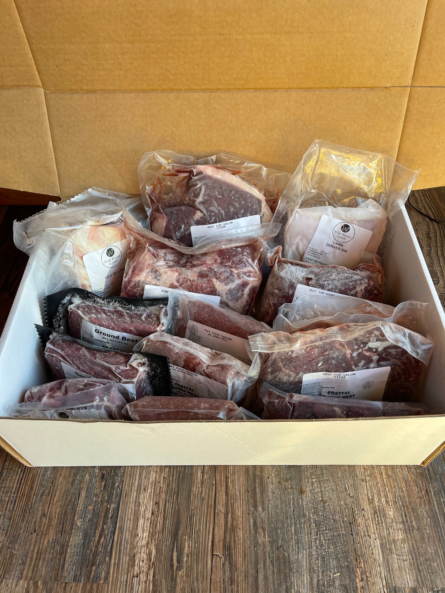 Meat Us In Curry County assortment box